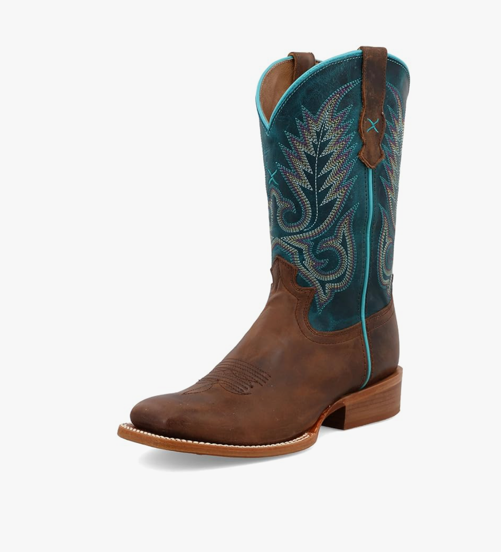 Twisted X Women's 11" Rancher, Narrow Square Toe with CellSole