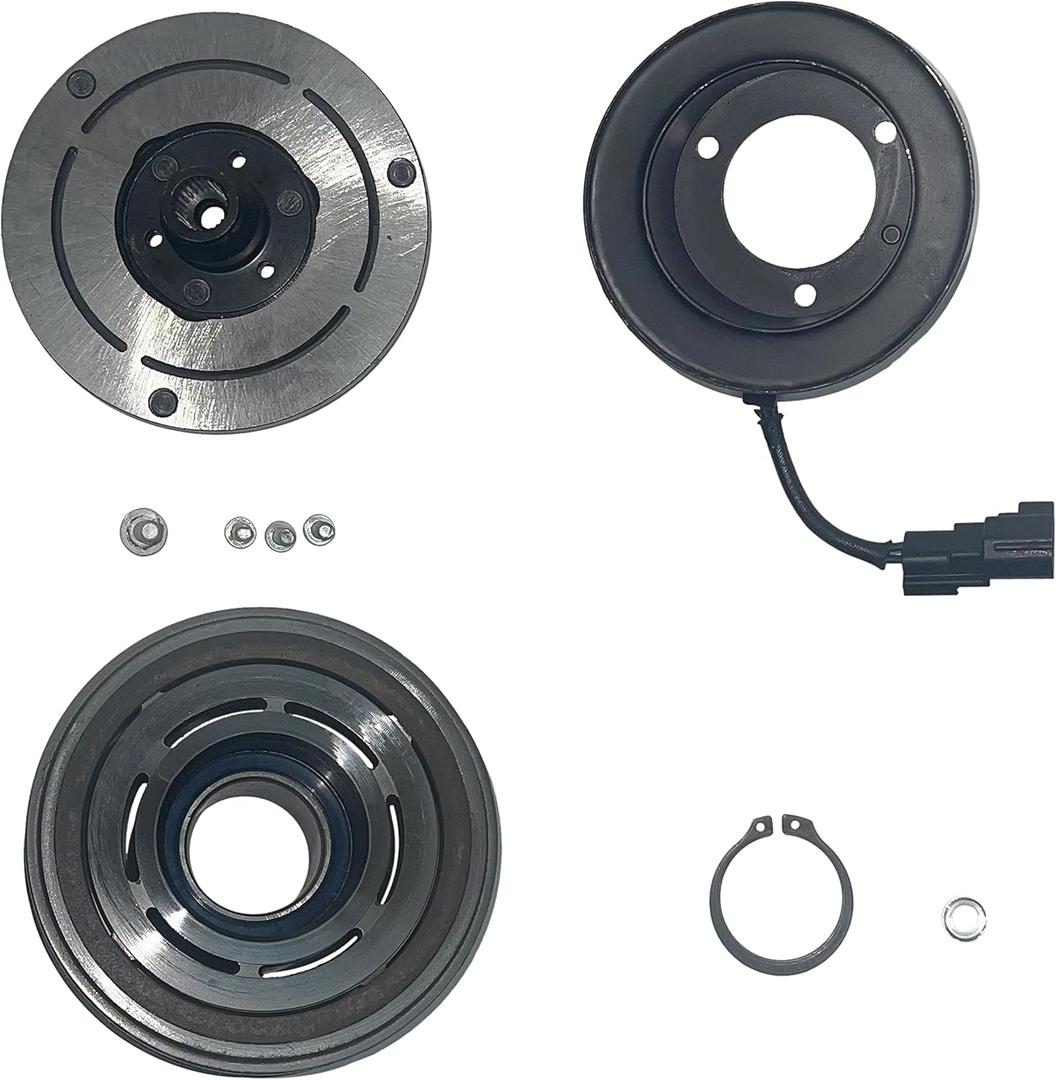 AEG664-CL A/C Compressor Clutch for 2015-2017 Ford F-150 5.0L E-450 (12V, 300°F) - Replaces OEM 12000-356