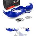 JFG RACING Dirtbike Handguards,7/8" and 1 1/8" Handle Bar Motorcycyle Hand Guards Accessories Universal for YZ YZF WR TTR 125 250 230 450 Electric Dirt Pit Bike ATV Motocross Enduro-Blue