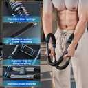 Twister Arm Trainer - Adjustable Resistance Arm & Chest Exerciser, Portable Forearm Strengthener with Detachable Design, Power Twister Bar for Home Gym, Outdoor & Office Workout (90-150lbs)