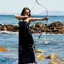 longbowmaker Hungarian Style Handmade Longbow Flagella Recurve Horsebow Archery 20-110LBS H1, 35lbs