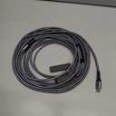 Highwings Long HDMI Cable 30FT, High Speed 18Gbps 2.0 Braided Cord-Supports (4K 60Hz HDR,Video Ultra HD 4K 3D HDCP 2.2 ARC-Compatible with PS4/3 Roku TV/HDTV/PS5/Blu-ray (Grey)