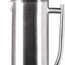 Frieling Double-Walled Stainless Steel French Press Coffee Maker - Brushed 36 oz (1 Liter) Insulated Coffee Press