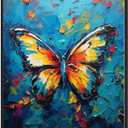 10 x Butterfly Poster Art Print, Animal Painting Wall Art Abstract Artwork, Colorful Wildlife Prints Decor for Bedroom Bathroom Living Room 62 (Butterfly, 8 x 10 inches, Unframed)
