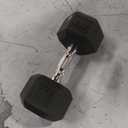 30 POUND DUMBBELL Coated Hex Single Weight