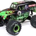 Losi 1/18 Mini LMT Grave Digger 2S 4X4 RTR Brushed Monster Truck Battery & Charger Included Green LOS01026T1