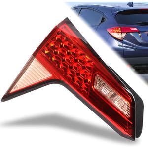 Tail Light Compatible With 2016 2017 2018 Honda HR-V HRV Inner Left Driver Side Replace:34155-T7S-A01