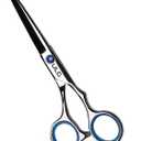 Hair Cutting Scissors, ULG Professional Hair Scissors 6.5 inch Right-Hand Razor Edge Barber Shears Salon Hair Cutting Shears Made of Japanese Stainless Steel, Hand Sharpened Blue