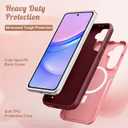 for Samsung Galaxy A36 5G Phone Case - Compatible with MagSafe Women Girls Cute Magnetic Protective Cover Girly Kawaii Strawberry Heavy Duty Shockproof Design for Samsung A36 5G Cases 6.7"