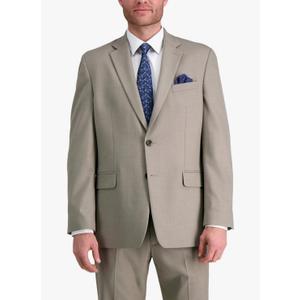 Haggar J.M Men's Premium Stretch Classic Fit Suit Separate Coat-Regular and Big & Tall Sizes Oatmeal 42R