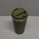 YINBAOGE Insulated Travel Coffee Mug, Spill & Leak Proof, Portable To Go Camping Stainless Steel Coffee Tumbler, Reusable Thermal Coffee Cup with Lid for Hot & Cold Drinks (2nd-Green, 17 OZ)