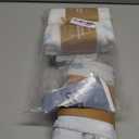 Momcozy Muslin Best Wishes Swaddle Blankets, Ultra Soft Neutral Registry Essentials, Whispering Bears & Elephants, Breathable Large 47'' x 47'' Newborn Boys Girls Receiving Blanket (Innocence)