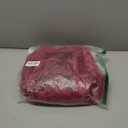 YOUR SMILE Pack of 2, Christmas Decorative New Luxury Series Merino Style Faux Fur Throw Pillow Case Cushion Cover 18" x 18"(Burgundy Red)