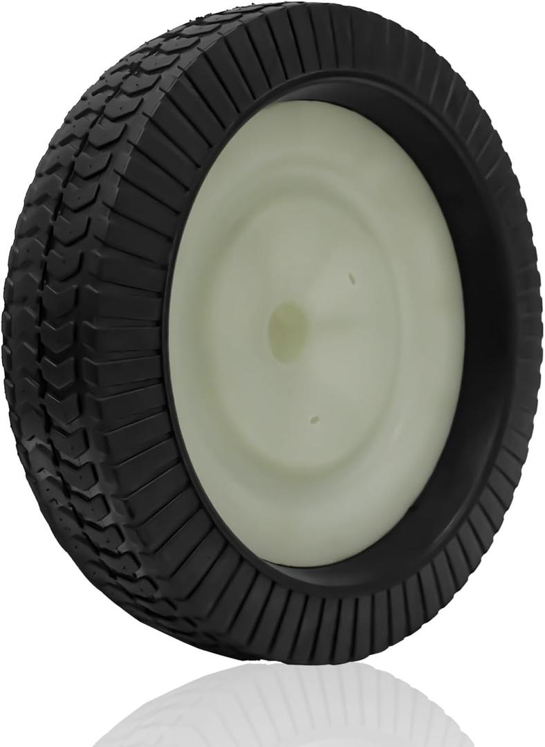44985 Lawn Sweeper Wheel Tire Complete Assembly Set Compatible with Lawn Sweepers & Tractors 1PCS