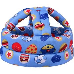 Baby Helmet for Crawling Walking Soft Cushion No Bumps (1PACK, Blue Ball)