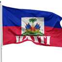 Haiti Flag 3x5 Ft Nylon Flag Decorations, Patriotic Holiday Celebrations