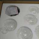 PRETYZOOM Clear Glass Globe Lamp Shades 100mm G9 Light Bulb Cage Guard Globe Lighting Replacement Glass Shade Modern Clear Lampshade Accessories for Pendant Wall Sconces