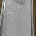 TETOTE Brushed Nickel Bathroom Mirror 20 x 30 Brushed Nickel Metal Framed Bathroom Mirror, Tempered Glass, Modern Farmhouse Wall Mounted Mirror for Decorative(Horizontal/Vertical)