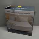 2 Pack King Waterproof Mattress Protector Deep Pocket Mattress Cover, Soft Breathable Mattress Pad, Fitted Noiseless Waterproof Bed Cover Stretch to 25"