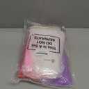 Gilprop 8 Pcs Valentine's Day Flower Wrapping Mesh Paper, 11 Inch x 4 Yard Wavy Pearl Edge Wrinkled Flower Packaging Mesh, Florist Supplies for Teacher Mother's Day Gifts (Red,Pink,White,Purple)