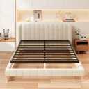 Yicensen 1.6 Inch King Box Spring Low Profile Heavy Duty Metal King Size Box Spring Bed Base Bunkie Board, Sturdy Mattress Foundation, Easy Assembly, Noise Free, Black