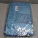 Glitter Carpet Runner for Party -200 GSM Thickness Non-Woven Fabric Runner Rug with Adhesive Tape, Hollywood Carpet for Event, Aisle Runner for Wedding Ceremony (Glitter Blue, 2.6FTx15FT)