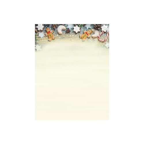 3 Pack Great Papers! Cookie Exchange Letterhead, 80 count, 11" x 8.5" (2017024)