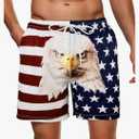 Century Star Mens Swim Trunks Quick Dry Swim Shorts Beachwear for Men Summer Holiday L