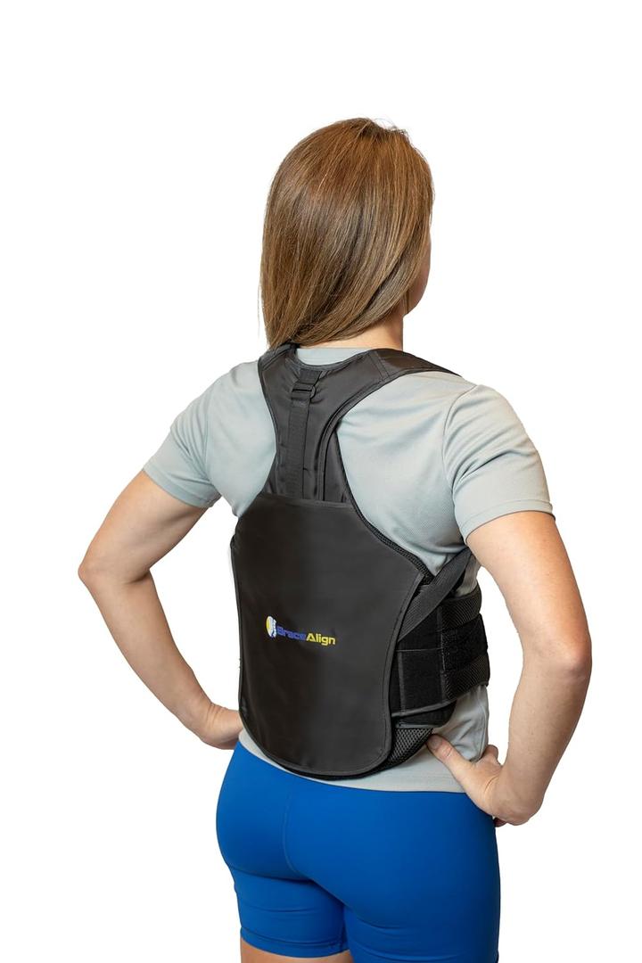 TLSO Full Back Brace Plus Extension Panel Plus Hot/Cold Pack Insert