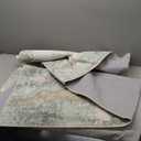 Area Rugs 5x7 for Living Room Bedroom, Modern Abstract Machine Washable Large Light Green Rug Soft Rug, Low Pile Floor Carpet with Non Slip Backing for Dining Room