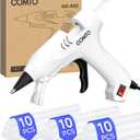 Hot Glue Gun Kit with 30 Sticks, 20W Fast Preheating Mini Hot Glue Gun and Sticks Set for School Crafts DIY Arts and Quick Home Repairs, White