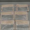 Baderke Boho Clear Cosmetic Makeup Bags with Zipper Small Toiletry Bag Multi Purpose Waterproof Pouch Travel Makeup Organizer Cosmetic Pouch for Women Men (6pcs)