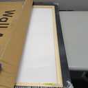 Large Framed Neutral Abstract Wall Art, 3 Piece Modern Minimalist Canvas Prints Paintings Artwork for Walls, Black Beige Brown Neutral Tone Pictures for Living Room Hallway Dining Wall Decor 20x30 In