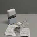 3oz Travel Bottles for Toiletries, 4 Pack Tsa Approved Portable Travel Size Containers for Shampoo Liquid With Labels, Leak Proof Refillable Containers Dispenser Set - Green