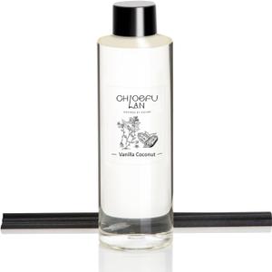 Vanilla Coconut Scented Oil Diffuser Refill 6.76 fl oz Natural Essential Oil for Red Diffuser Home Fragrance for Bedroom, Bathroom Home Decor