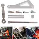 Camoo SBC Alternator Bracket Adjustable Kit for Chevy SBC 305 327 350 383 5.0L 5.7L V8 Eight Cylinder Long Water Pump