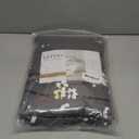 Soft Brushed Microfiber Duvet Cover Set with Zipper Closure and Corner Ties, Plum Blossom Branch Floral Printed Pattern, Grey and White Color, Reversible Design, King Size(104x90 Inches)