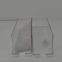 2 Pack Soda Can Organizer for Refrigerator, Stackable Canned Food Pop Cans Container Can Holder Dispenser with Lid for Fridge Rack Freezer, Clear Storage Bins-Holds 12 Cans Each (Clear)