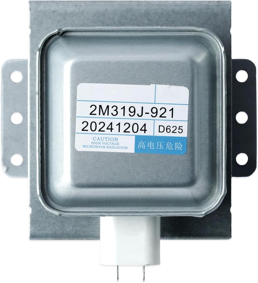 2M319J Microwave Magnetron Replacement for Midea for GE for Frigidaire Microwave Oven, Replace 2M519J 2M219J 2M518J 2M217J 2M253J 2M248J WB26X23320 WB27X11211 5304509470 5304464072 MW-4450-21