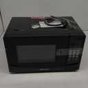 Emerson MW9255B Countertop Microwave Oven, 6 Pre-Programmed Settings, Removable Glass Turntable and Child Safety Lock, 0.9 Cu ft, 900W, Black