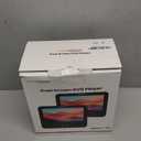 FANGOR 7.5 Inch Dual Car DVD Player, Portable Headrest Video Player for Car with 5 Hours Rechargeable Battery, Last Memory, AV Out/in, Support USB/SD/Sync TV, All Regions (1 Player+1 Monitor)