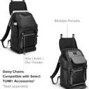 TUMI - Alpha Bravo Expedition Flap Backpack - Large Carry On Backpack - 21.0" X 12.5" X 7.5" - Fits up to 17" Laptop - Black
