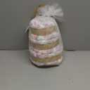 The Honest Company Diaper Cake Diapers Baby Personal Care Plant-Based Wipes, Rose Blossom, Regular Size, 1 8-14 lbs, 35 Count