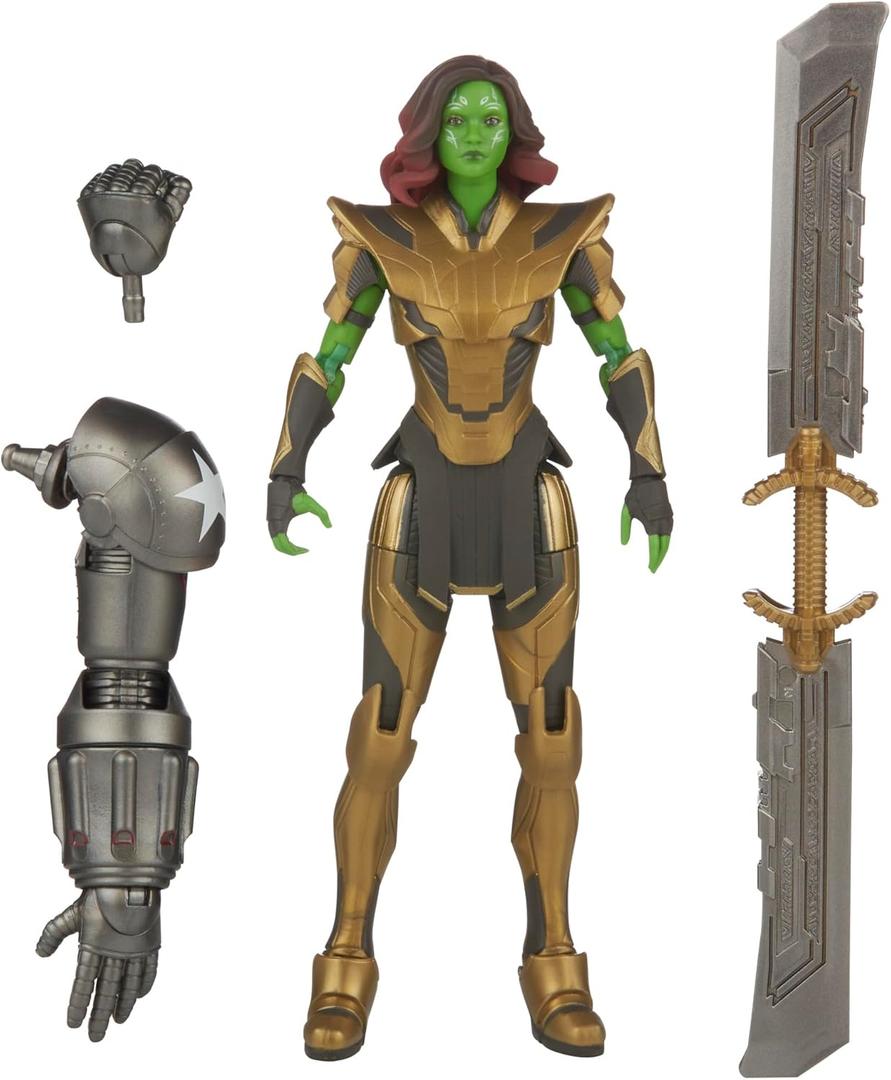 Marvel Legends Series Warrior Gamora, What If...? Collectible 6-Inch Action Figures, Ages 4 and Up