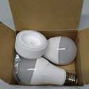 BoRccdit CordlessGlow Battery Operated Light Bulb with Remote，3 Colors + Dimmable + Touch Control Rechargeable Light Bulbs for noHardwired Fixture, up to 24 Hours,2Pack