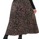 KOJOOIN Women's Plus Size Casual (XX-Large, Leopard)