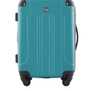 Travelers Club Chicago Hardside Expandable Spinner Luggage, Teal, 20" Carry-On
