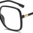 miyya Blue Light Blocking Glasses for Women, Blue Light Glasses for Women Oversized Fashion Glasses, Vintage Fake Glasses