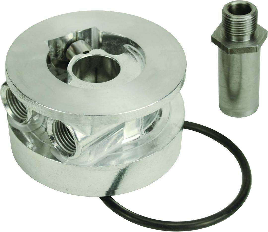 Derale 25720 GM Engine Sandwich Adapter Silver