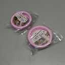 2 x Iced Coffee Silicone Ring for 30/40oz Stanley/tumbler Hot and cold universal Easy to clean Reuse 3.9-4 inch (pink)